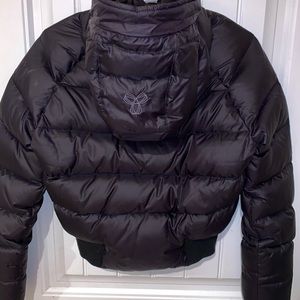 TNA cropped puffer coat